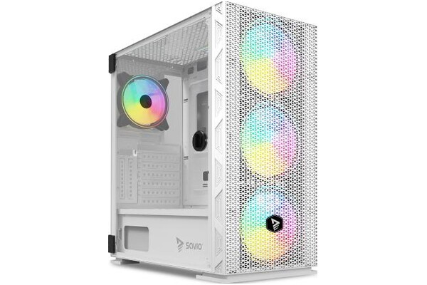 Obudowa PC SAVIO Raptor X1 Midi Tower biały