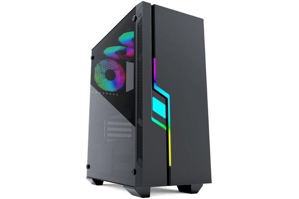 Obudowa PC Gembird CCCFC2000 Fornax 2000 Midi Tower czarny