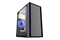 Obudowa PC Gembird Fornax 960B Mini Tower czarno-niebieski