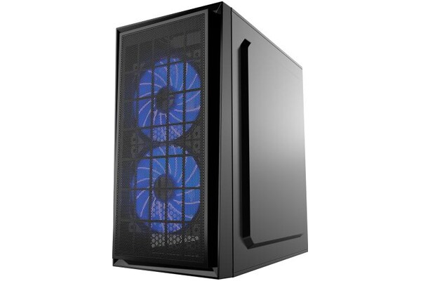 Obudowa PC Gembird Fornax 950B Mini Tower czarno-niebieski