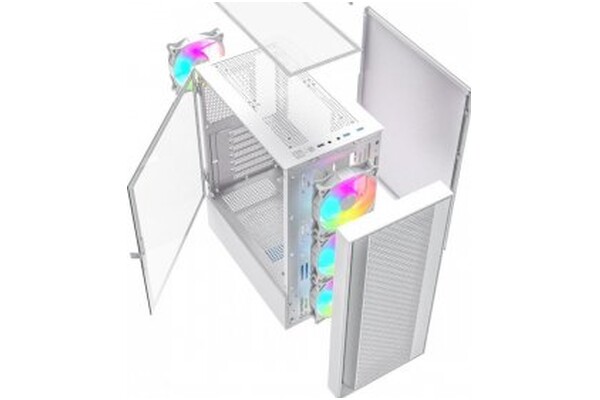 Obudowa PC Gembird CCCFC4000W Fornax 4000 Midi Tower biały