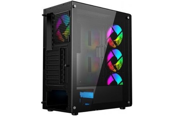 Obudowa PC Gembird CCCFC400X Fornax 400X Midi Tower czarny