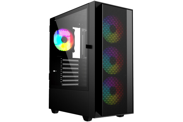 Obudowa PC Gembird CCCFC4000 Fornax 4000 Midi Tower czarny