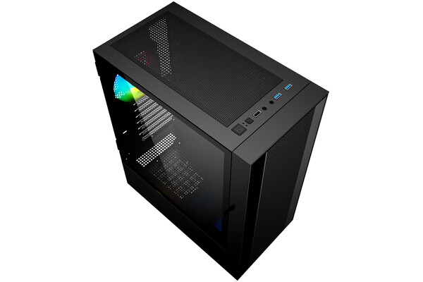 Obudowa PC Gembird CCCFC4000 Fornax 4000 Midi Tower czarny