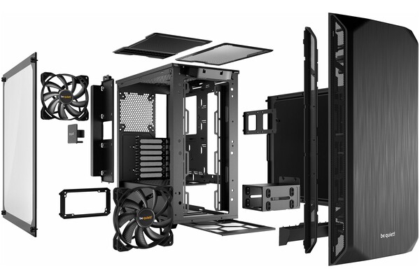 Obudowa PC be quiet! Pure Base 500 Midi Tower czarny
