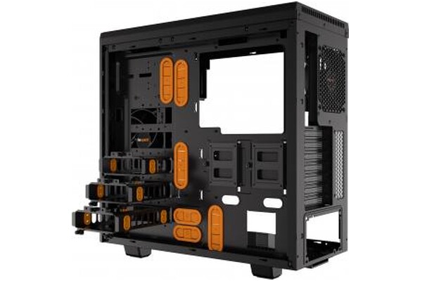 Obudowa PC be quiet! Pure Base 600 Midi Tower czarno-pomarańczowy
