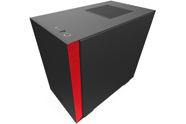 Obudowa PC NZXT H210I Mini Tower czarno-czerwony
