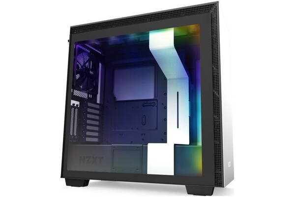 Obudowa PC NZXT H72F Flow Midi Tower biały