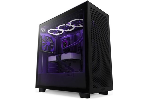 Obudowa PC NZXT H71F Flow Midi Tower czarny