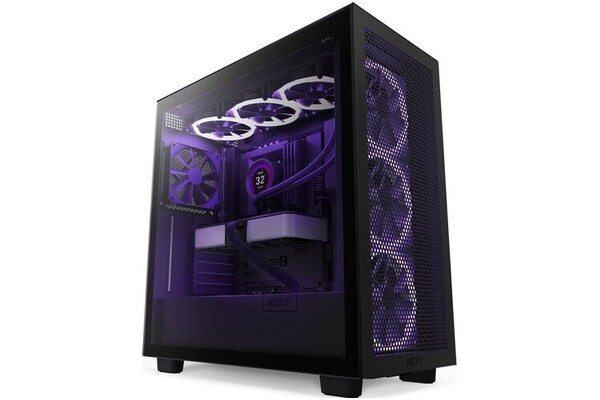 Obudowa PC NZXT H71F Flow Midi Tower czarny