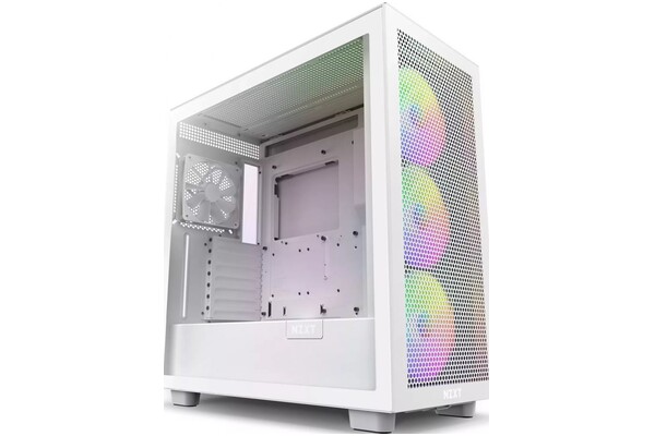 Obudowa PC NZXT H71F Flow Midi Tower biały