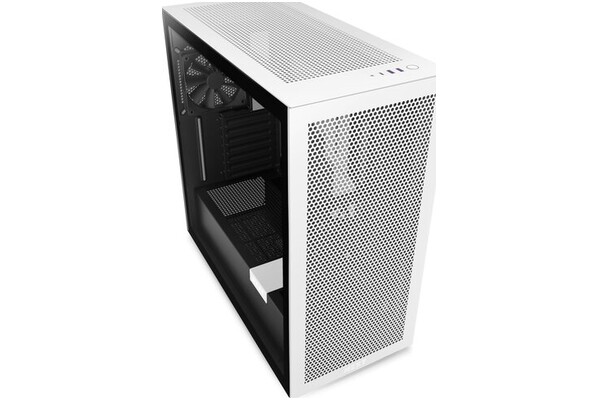Obudowa PC NZXT H71F Flow Midi Tower czarno-biały
