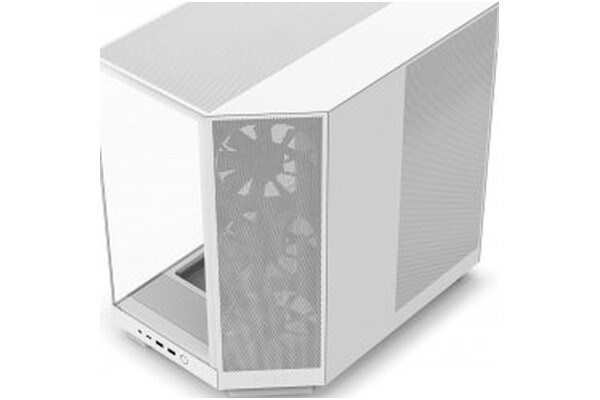 Obudowa PC NZXT H61F Flow Midi Tower biały