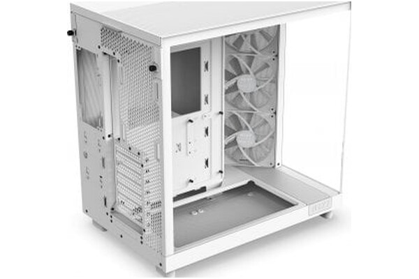 Obudowa PC NZXT H61F Flow Midi Tower biały