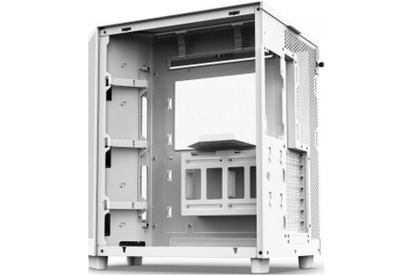 Obudowa PC NZXT H61F Flow Midi Tower biały