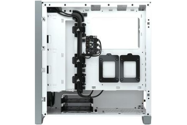 Obudowa PC CORSAIR 4000X iCue Midi Tower biały