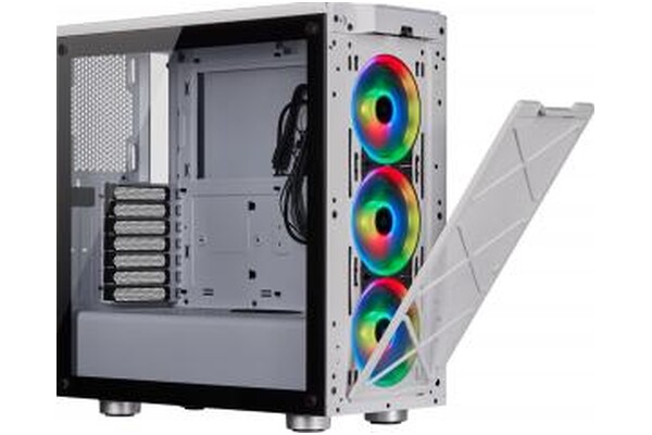 Obudowa PC CORSAIR 465X iCue Midi Tower biały