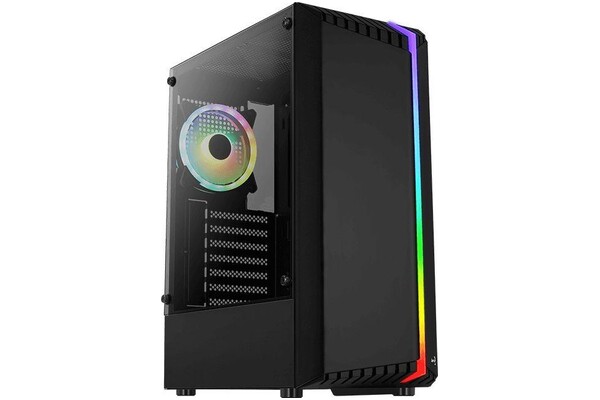 Obudowa PC Aerocool Bionic Midi Tower czarny