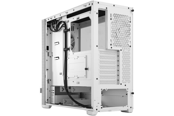 Obudowa PC Fractal Design Pop Silent TG Midi Tower biały