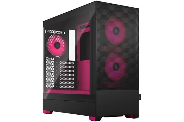 Obudowa PC Fractal Design Pop Air TG Midi Tower Czarno-różowy