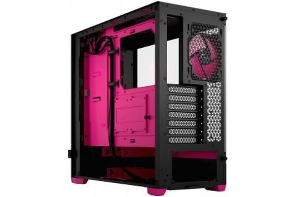 Obudowa PC Fractal Design Pop Air TG Midi Tower Czarno-różowy
