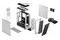 Obudowa PC Fractal Design Meshify 2 Compact Midi Tower biały