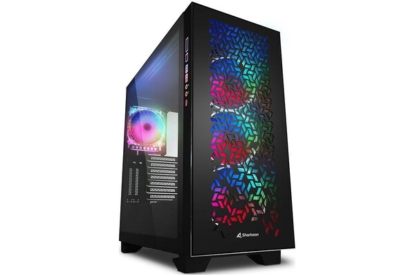 Obudowa PC Sharkoon CA300H Elite Shark Tower czarny