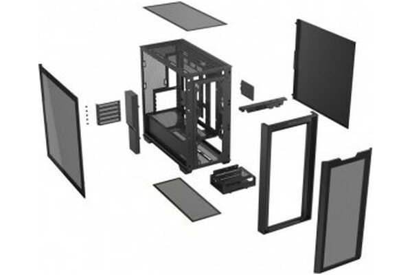 Obudowa PC ASUS A21 Mini Tower czarny
