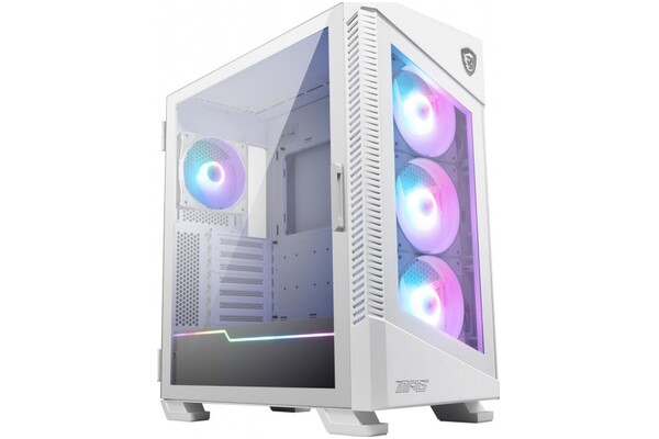 Obudowa PC MSI 100R Midi Tower biały
