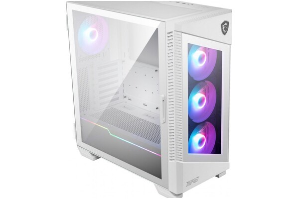 Obudowa PC MSI 100R Midi Tower biały