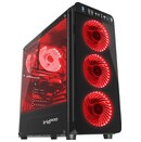 Obudowa PC Genesis Irid 300 Midi Tower czarno-czerwony