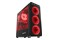 Obudowa PC Genesis Irid 300 Midi Tower czarno-czerwony