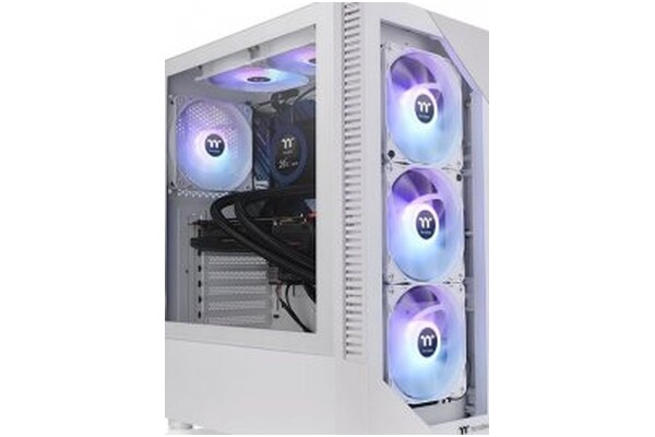 Obudowa PC Thermaltake 20 View TG Midi Tower biały