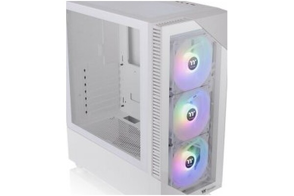 Obudowa PC Thermaltake 20 View TG Midi Tower biały