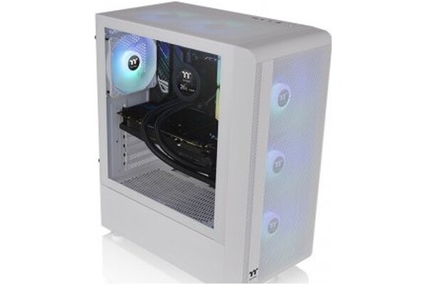Obudowa PC Thermaltake S200 TG Midi Tower biały