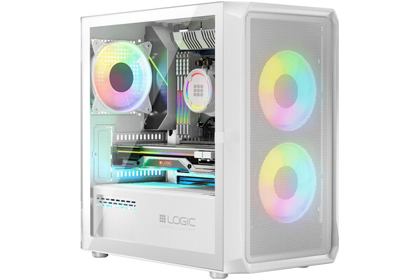 Obudowa PC Logic Portos Mini Mini Tower biały