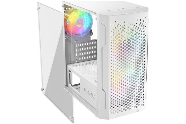 Obudowa PC Logic Aramis Mini Tower biały