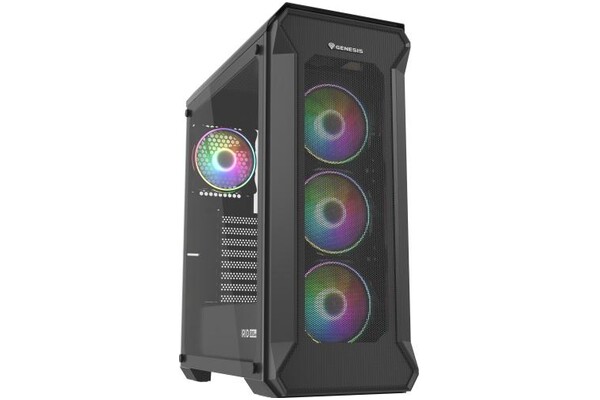 Obudowa PC Genesis Irid 505 V2 Midi Tower czarny