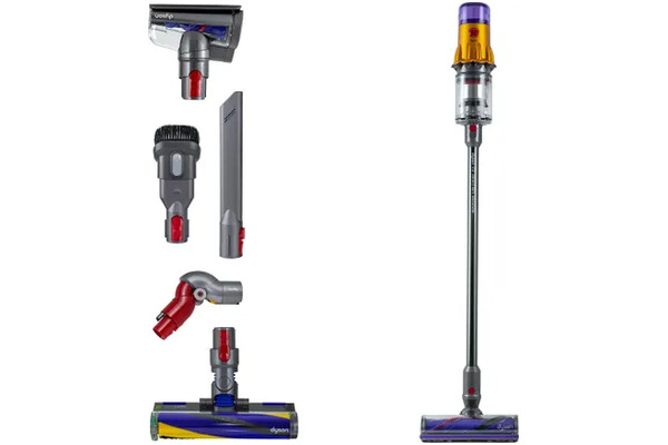 Odkurzacz DYSON V12 Absolute Detect Slim pionowy bezworkowy 545W Szaro-pomarańczowy