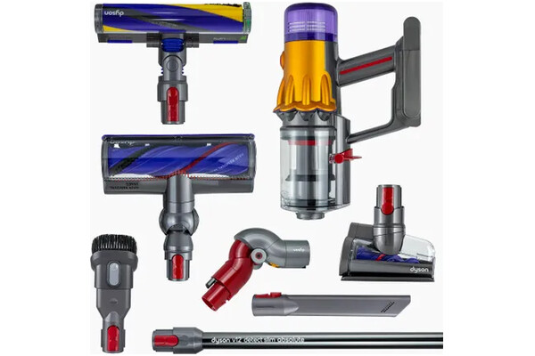 Odkurzacz DYSON V12 Absolute Detect Slim pionowy bezworkowy 545W Szaro-pomarańczowy