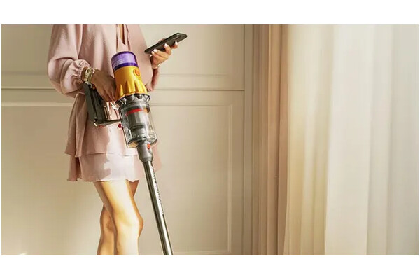 Odkurzacz DYSON V12 Absolute Detect Slim pionowy bezworkowy 545W Szaro-pomarańczowy