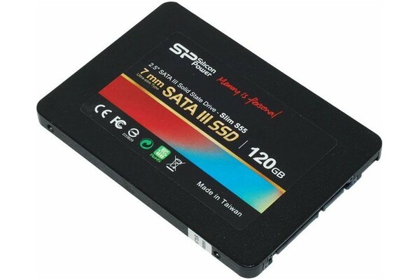 Dysk wewnętrzny Silicon Power S55 Slim SSD SATA (2.5") 120GB