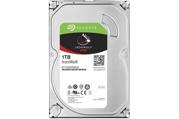 Dysk wewnętrzny Seagate ST1000VN002 Ironwolf HDD SATA (3.5") 1TB