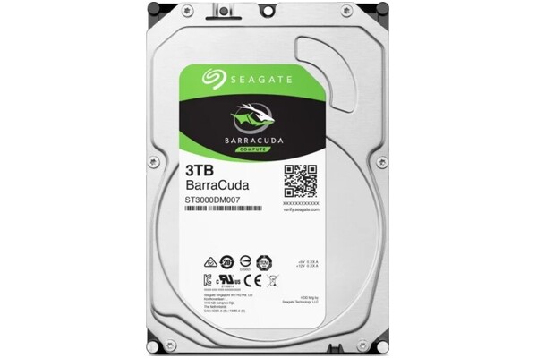 Dysk wewnętrzny Seagate ST3000DM007 BarraCuda HDD SATA (3.5") 3TB