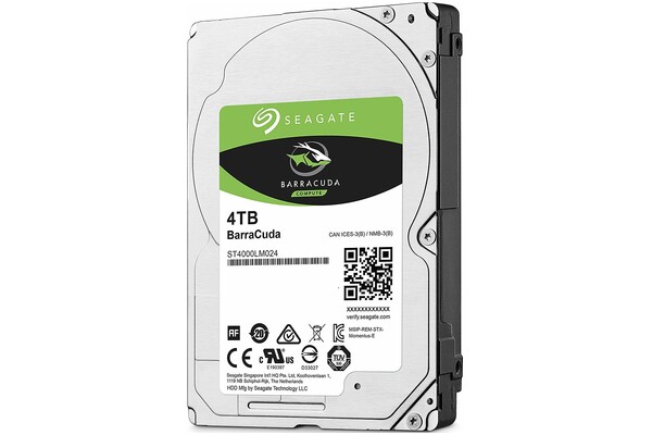 Dysk wewnętrzny Seagate ST4000LM024 BarraCuda HDD SATA (2.5") 4TB