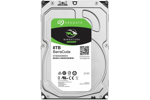 Dysk wewnętrzny Seagate ST8000DM004 BarraCuda HDD SATA (3.5") 8TB