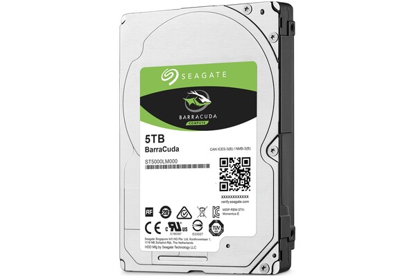 Dysk wewnętrzny Seagate ST5000LM000 BarraCuda HDD SATA (2.5") 5TB