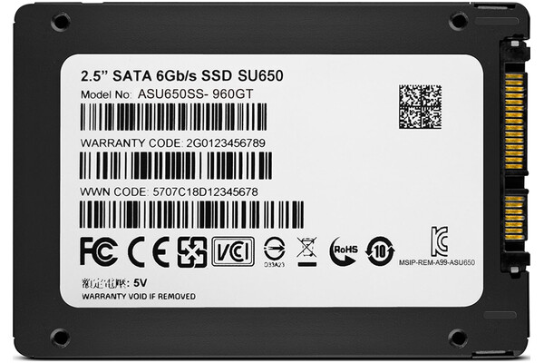 Dysk wewnętrzny Adata SU650 Ultimate SSD SATA (2.5") 960GB