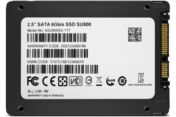 Dysk wewnętrzny Adata SU800 Ultimate SSD SATA (2.5") 256GB