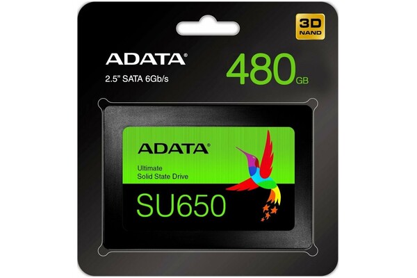 Dysk wewnętrzny Adata SU650 Ultimate SSD SATA (2.5") 480GB